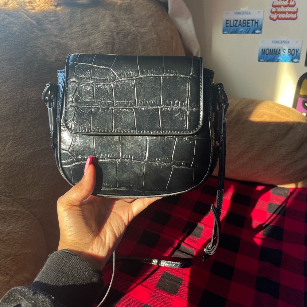 Black crossbody bag